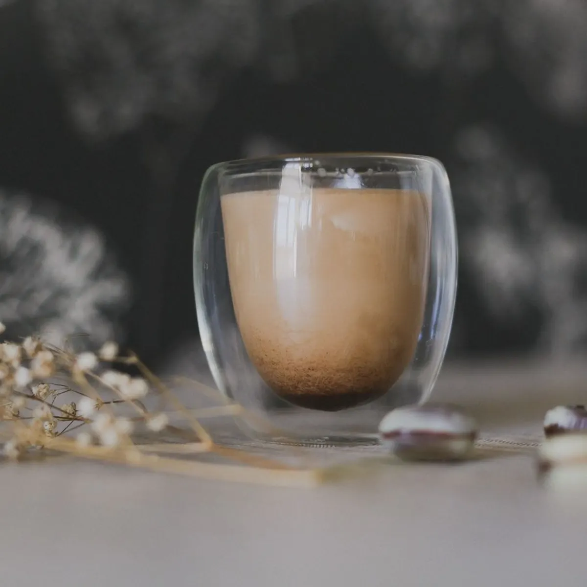 400ml Double-Wall Glass Tumbler